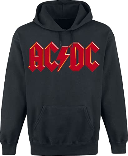 AC/DC Red Logo Männer Kapuzenpullover schwarz XL von AC/DC