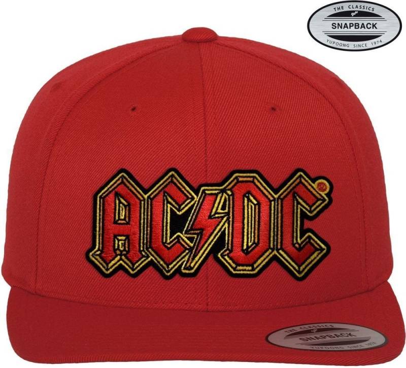AC/DC Snapback Cap Logo Snapback Cap von AC/DC