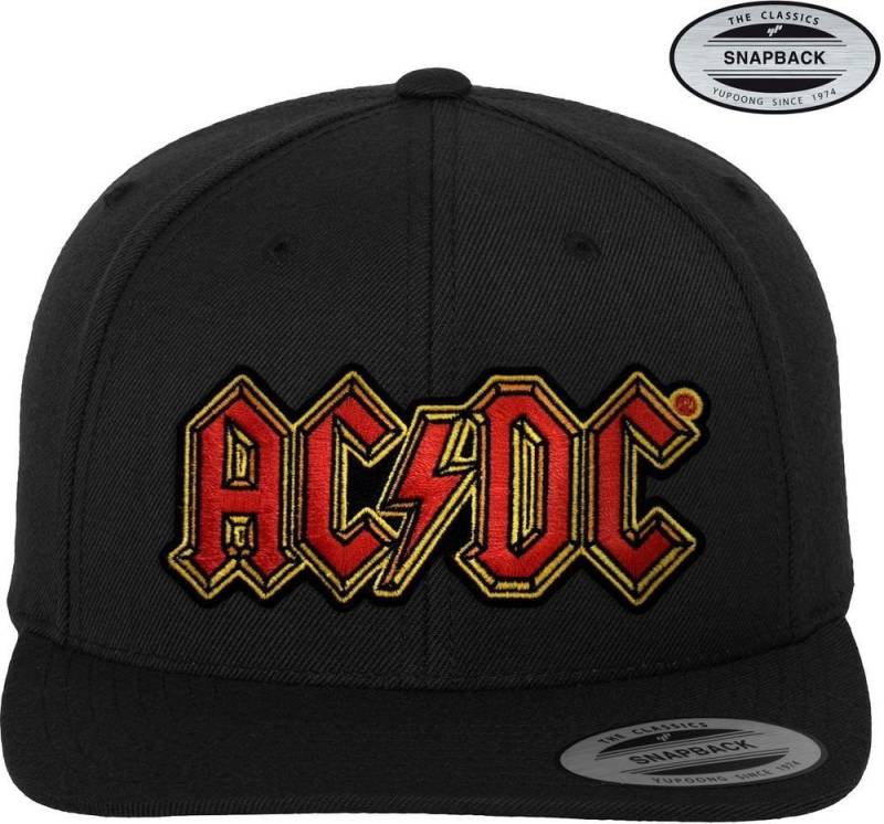 AC/DC Snapback Cap Logo Snapback Cap von AC/DC