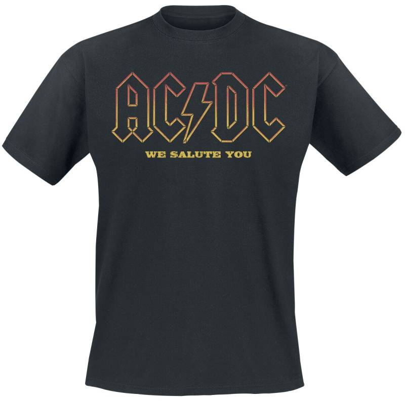 AC/DC T-Shirt - About To Rock Salute - S bis 5XL - für Männer - Größe XL - schwarz - Lizenziertes Merchandise! AC/DC T-Shirt - About To Rock Salute - S bis 5XL - für Männer - Größe XL - schwarz - Lizenziertes Merchandise! von AC/DC