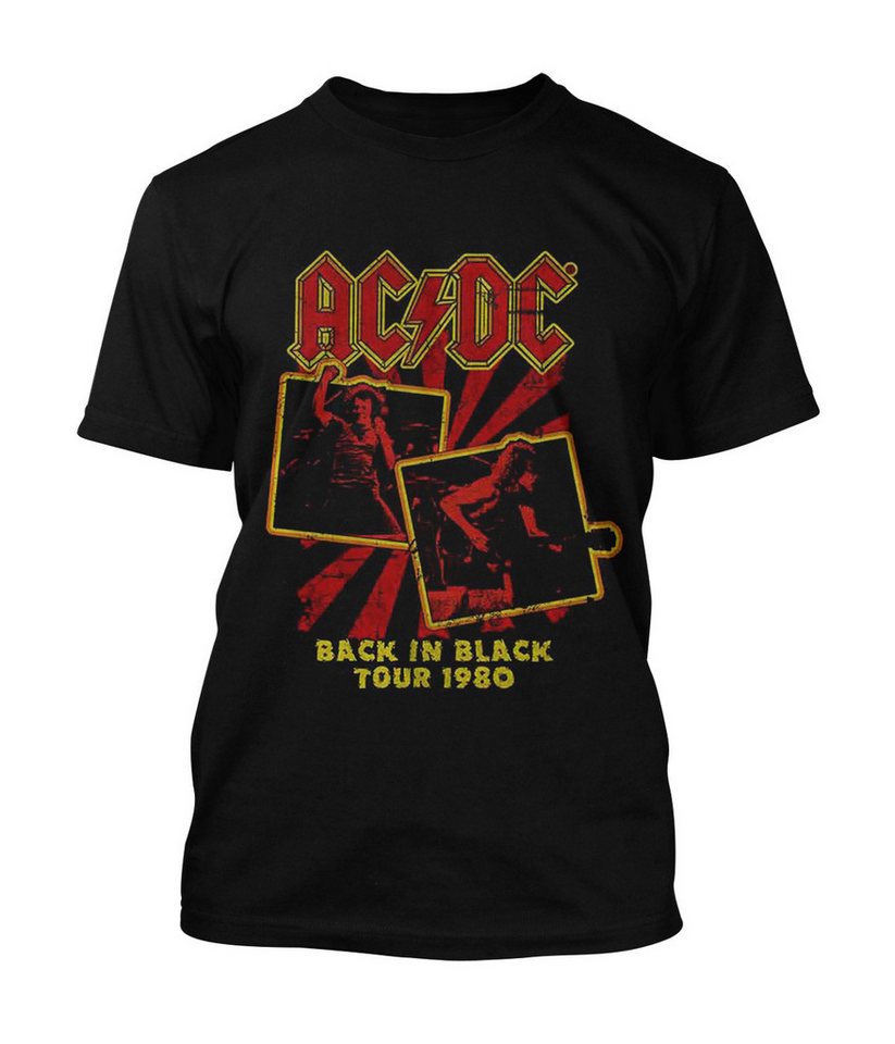 AC/DC T-Shirt Back In Black Tour 1980 von AC/DC