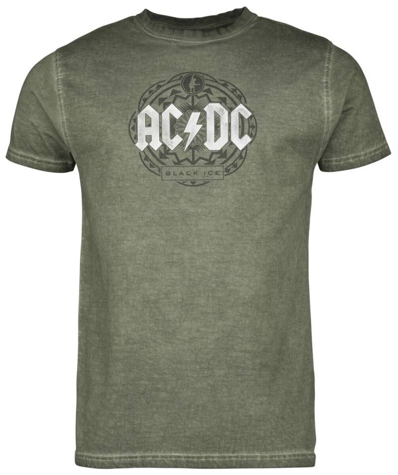 AC/DC T-Shirt - Black Ice - S bis 4XL - für Männer - Größe XXL - grün  - EMP exklusives Merchandise! von AC/DC