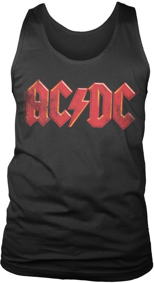AC/DC T-Shirt Distressed Logo Tank Top von AC/DC