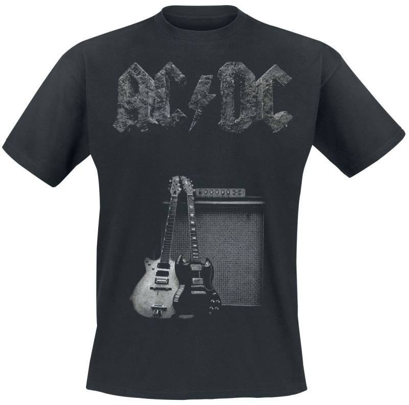 AC/DC T-Shirt - In Rock We Trust - S bis 5XL - für Männer - Größe L - schwarz  - Lizenziertes Merchandise! von AC/DC