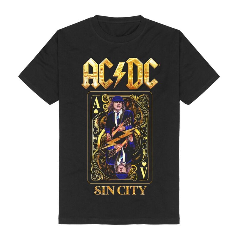 AC/DC T-Shirt - Las Vegas - S bis 3XL - für Männer - Größe 3XL - schwarz  - Lizenziertes Merchandise! AC/DC T-Shirt - Las Vegas - S bis 3XL - für Männer - Größe 3XL - schwarz  - Lizenziertes Merchandise! von AC/DC
