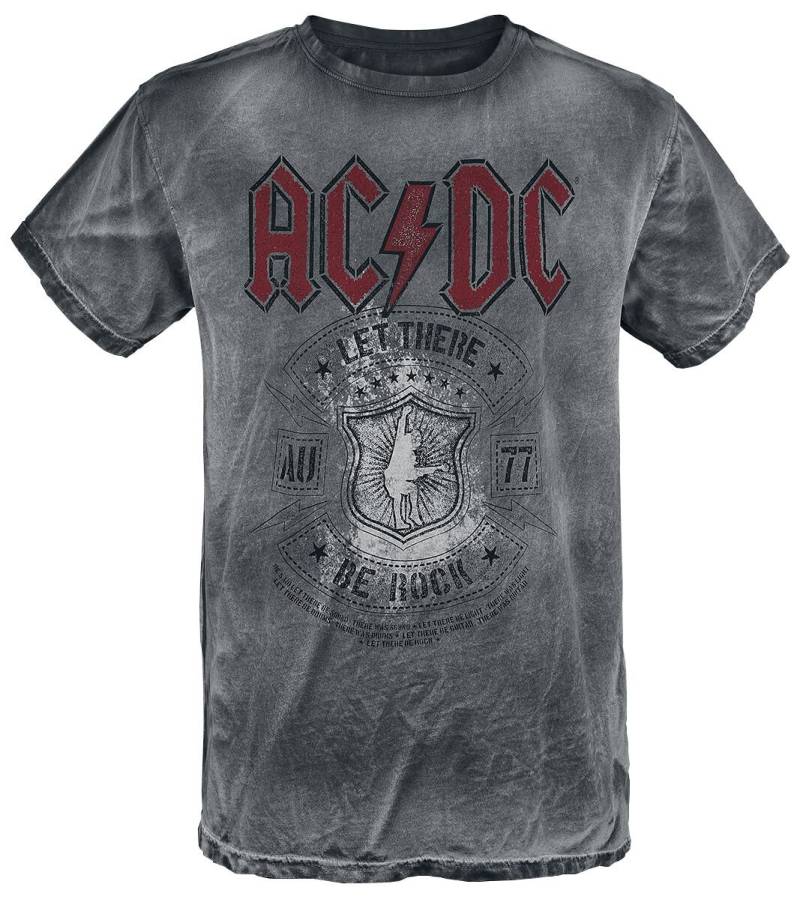 AC/DC T-Shirt - Let there be Rock - S bis 4XL - für Männer - Größe XXL - grau  - EMP exklusives Merchandise! von AC/DC