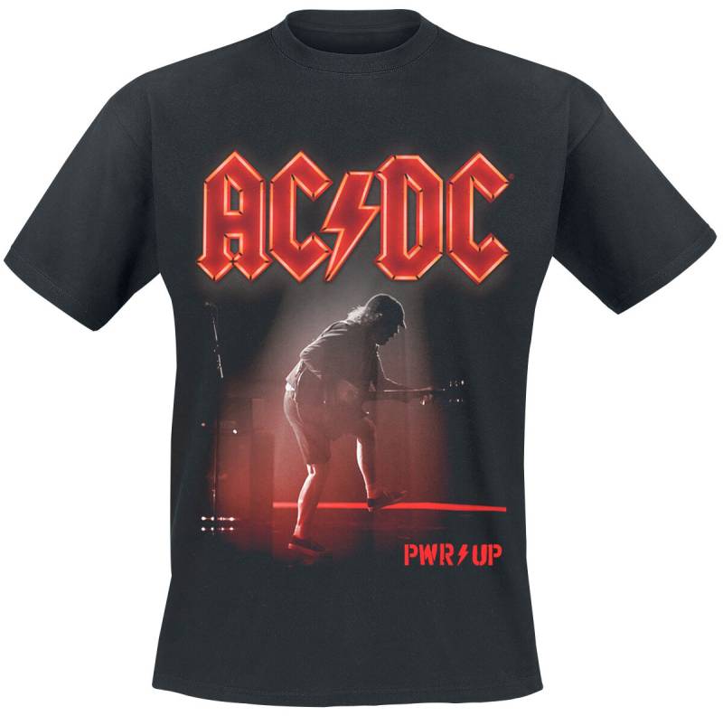 AC/DC T-Shirt - PWR UP Angus Live - S bis 5XL - für Männer - Größe 4XL - schwarz  - Lizenziertes Merchandise! von AC/DC