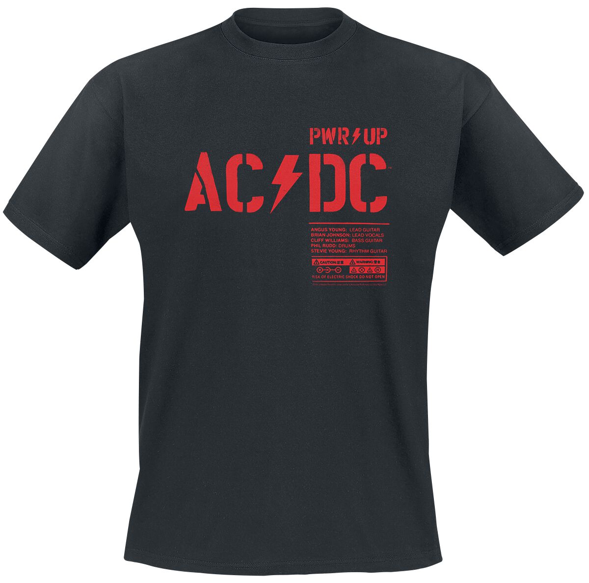 AC/DC T-Shirt - PWR UP - S bis 5XL - Größe M - schwarz  - EMP exklusives Merchandise! von AC/DC