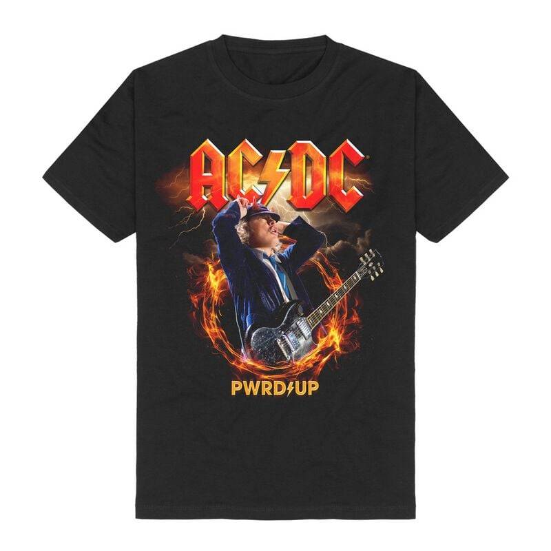 AC/DC T-Shirt - PWRUP Minnesota - S bis 3XL - für Männer - Größe XXL - schwarz  - Lizenziertes Merchandise! von AC/DC