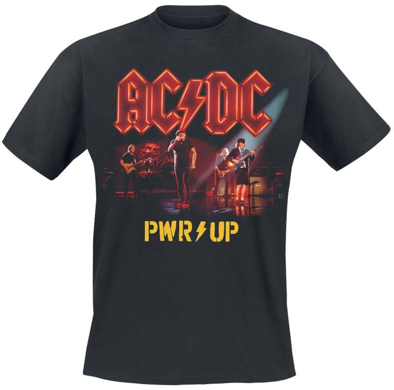 AC/DC T-Shirt - PWRUP Power Trip Live - S bis 5XL - für Männer - Größe M - schwarz  - EMP exklusives Merchandise! AC/DC T-Shirt - PWRUP Power Trip Live - S bis 5XL - für Männer - Größe M - schwarz  - EMP exklusives Merchandise! von AC/DC