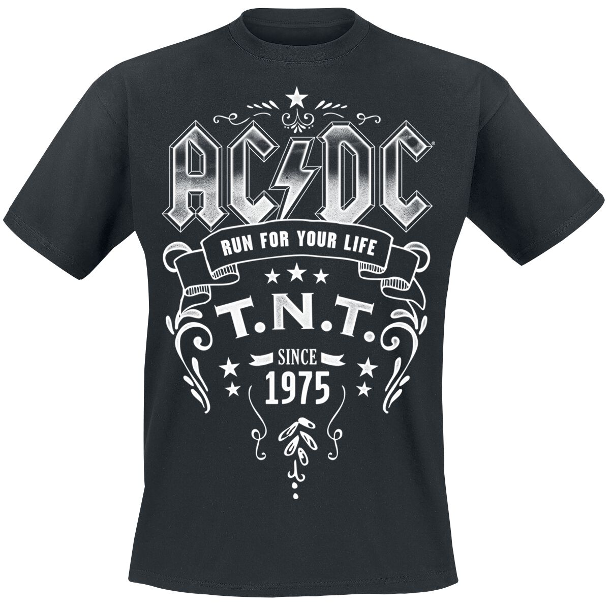AC/DC T-Shirt - T.N.T. - S bis 5XL - für Männer - Größe S - schwarz  - Lizenziertes Merchandise! von AC/DC