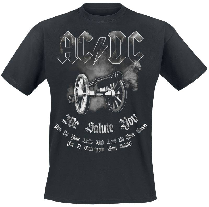 AC/DC T-Shirt - We Salute You - S bis 4XL - für Männer - Größe S - schwarz - EMP exklusives Merchandise! AC/DC T-Shirt - We Salute You - S bis 4XL - für Männer - Größe S - schwarz - EMP exklusives Merchandise! von AC/DC