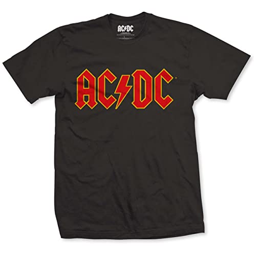 AC/DC - T-Shirt mit Logo für Erwachsene, Unisex, Schwarz , XXXXXL von AC/DC