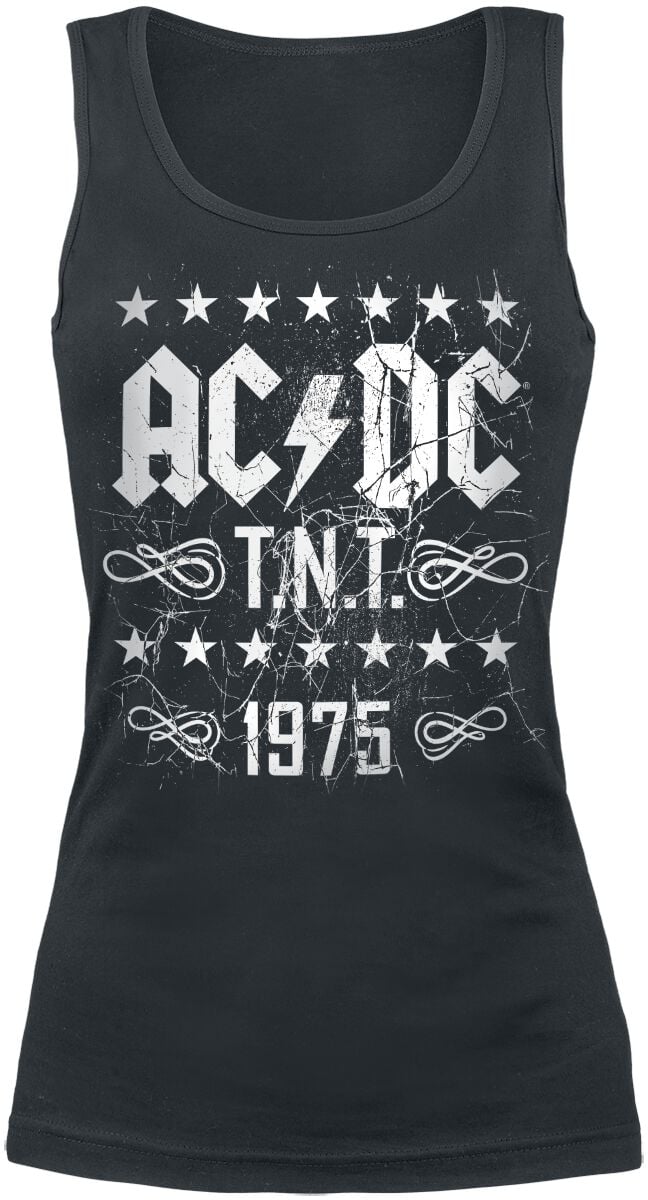 AC/DC T.N.T. 1975 Top schwarz in XL von AC/DC