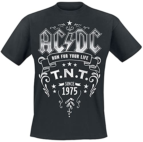 AC/DC T.N.T. Männer T-Shirt schwarz 3XL 100% Baumwolle Band-Merch, Bands von AC/DC