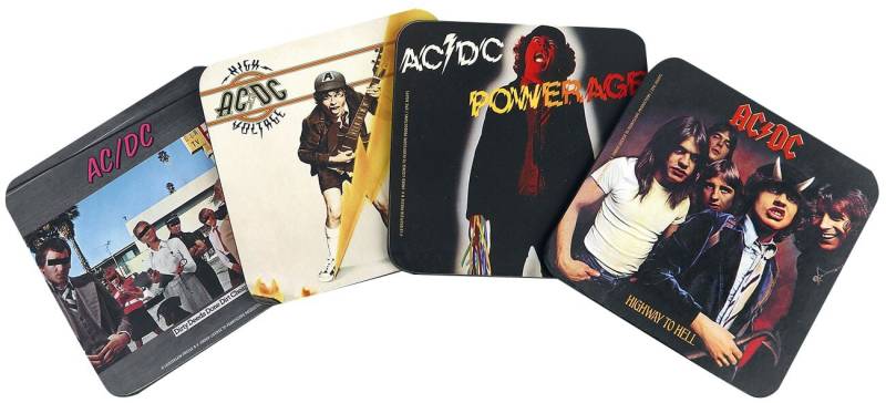 AC/DC Untersetzer   - Lizenziertes Merchandise! von AC/DC