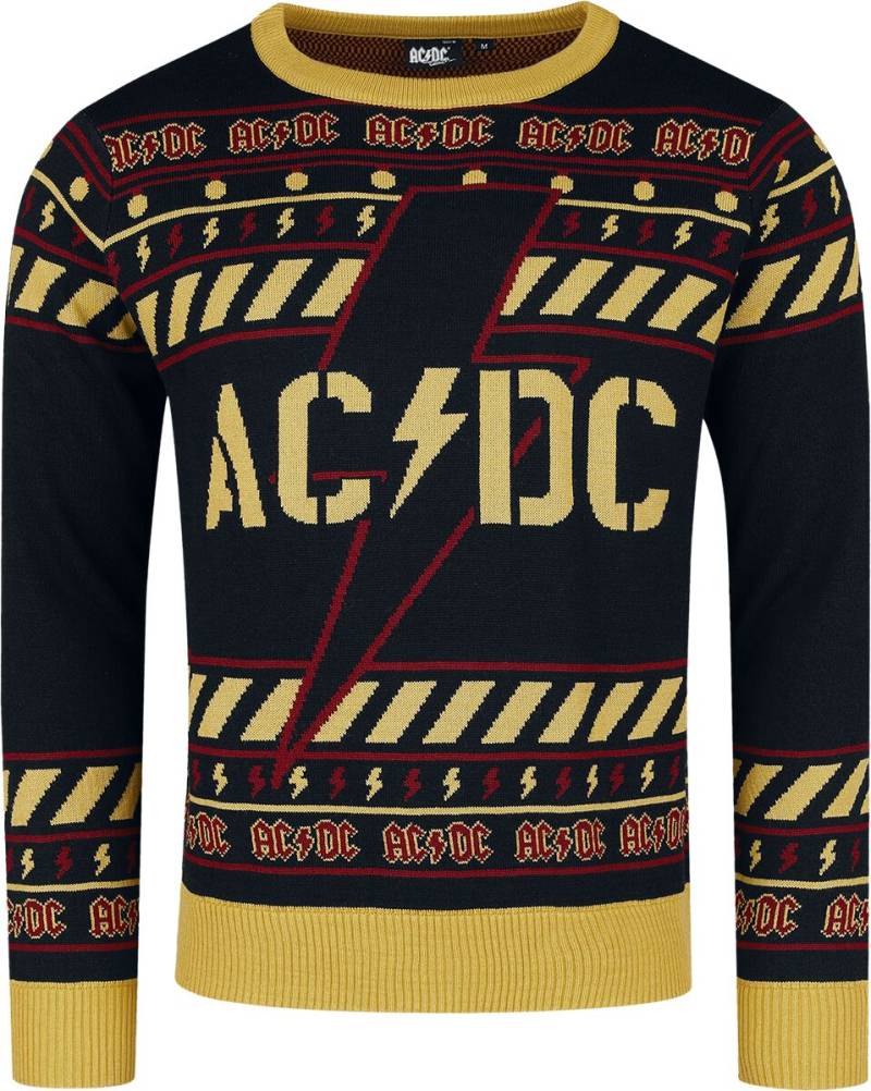 AC/DC Weihnachtspullover - Holiday Sweater 2024 - M bis 3XL - für Männer - Größe XXL - multicolor  - EMP exklusives Merchandise! von AC/DC