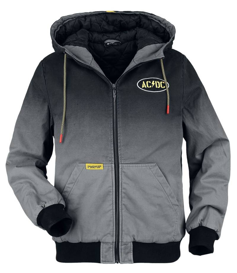 AC/DC Winterjacke - EMP Signature Collection - S bis XXL - für Männer - Größe M - grau/schwarz  - EMP exklusives Merchandise! von AC/DC