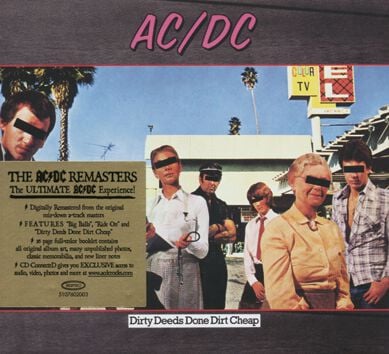 Dirty deeds done dirt cheap von AC/DC - CD (Digipak, Remastered, Re-Release) von AC/DC