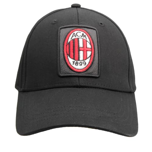 AC Milan Unisex 143520 Milan Baseballkappe, Schwarz20, One Size AC Milan Unisex 143520 Milan Baseballkappe, Schwarz20, One Size von AC Milan