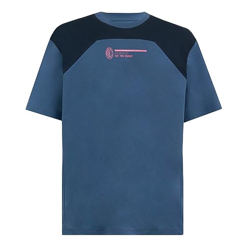 AC Milan Unisex-Erwachsene FtblCulture Sempre Insieme A Te Sarò T-Shirt, Deep Dive-Dark Night, XXL AC Milan Unisex-Erwachsene FtblCulture Sempre Insieme A Te Sarò T-Shirt, Deep Dive-Dark Night, XXL von AC Milan