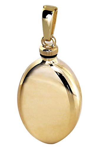 ACALEE Urne Anhänger 375 Gold / 9 Karat zauberhafter Halsschmuck für Frauen, elegante Geschenkidee für Damen, 80-8001 von ACALEE