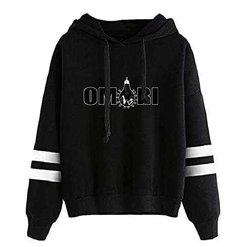 ACBANANA Omori Hoodie Unisex,Omori Merch Hoodie Für Herren/Damen Pullover Langarm Sweatshirts,Omori Cosplay Pullover Teenager Madchen von ACBANANA