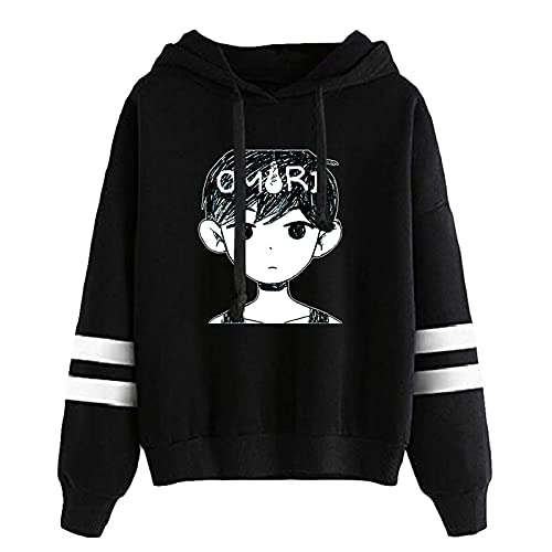 ACBANANA Omori Hoodie Unisex,Omori Merch Hoodie Für Herren/Damen Pullover Langarm Sweatshirts,Omori Cosplay Pullover Teenager Madchen von ACBANANA