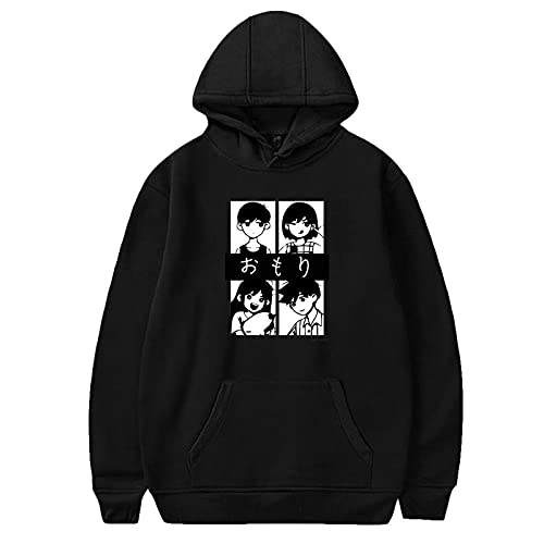 ACBANANA Omori Hoodie Unisex,Omori Merch Hoodie Für Herren/Damen Pullover Langarm Sweatshirts,Omori Cosplay Pullover Teenager Madchen von ACBANANA