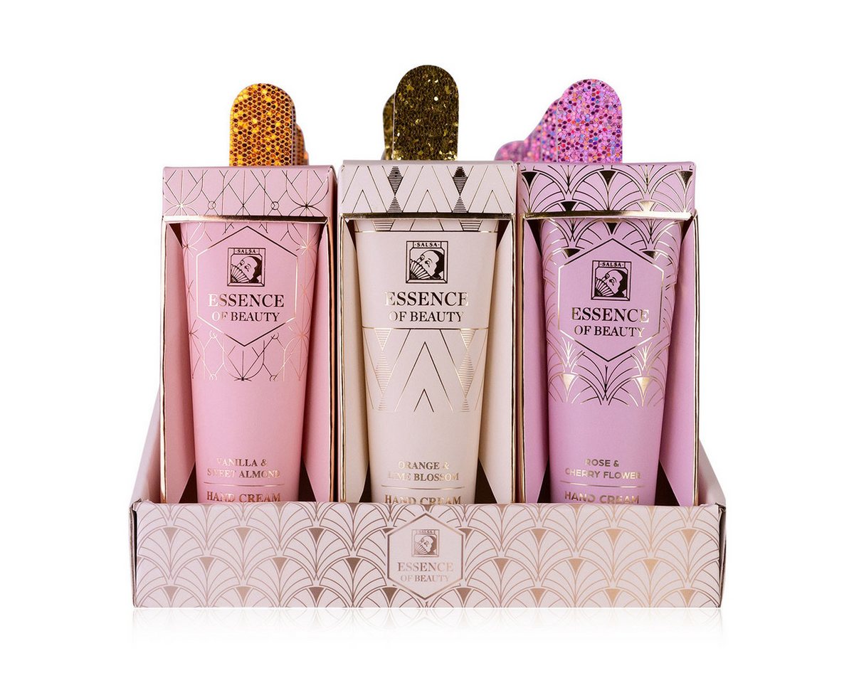 ACCENTRA Handpflege-Set Essence of Beauty 150 ml, 3-tlg., Handcreme+Nagelfeile in Geschenkbox von ACCENTRA