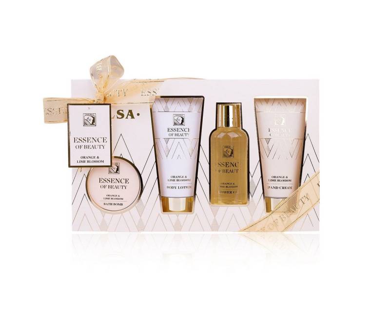 ACCENTRA Hautreinigungs-Set Essence of Beauty 390 ml, 4-tlg., Badeset in Geschenkbox von ACCENTRA