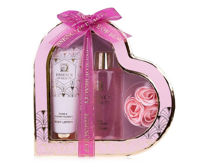 ACCENTRA Hautreinigungs-Set Essence of Beauty 440 ml, 4-tlg., Badeset in Geschenkbox von ACCENTRA