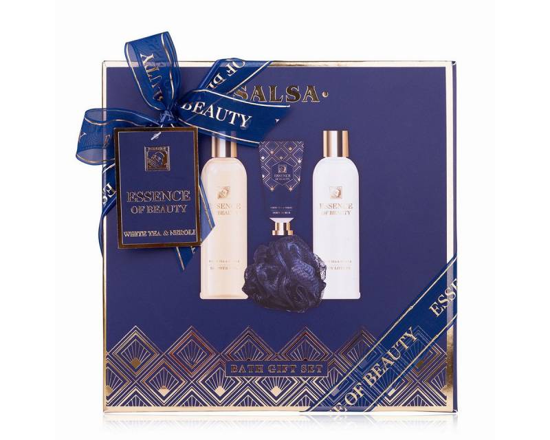 ACCENTRA Hautreinigungs-Set Essence of Beauty 525 ml, 4-tlg., Badeset in Geschenkbox von ACCENTRA