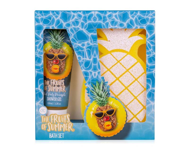 ACCENTRA Pflege-Geschenkbox Geschenkset THE FRUITS OF SUMMER, 2-tlg. von ACCENTRA