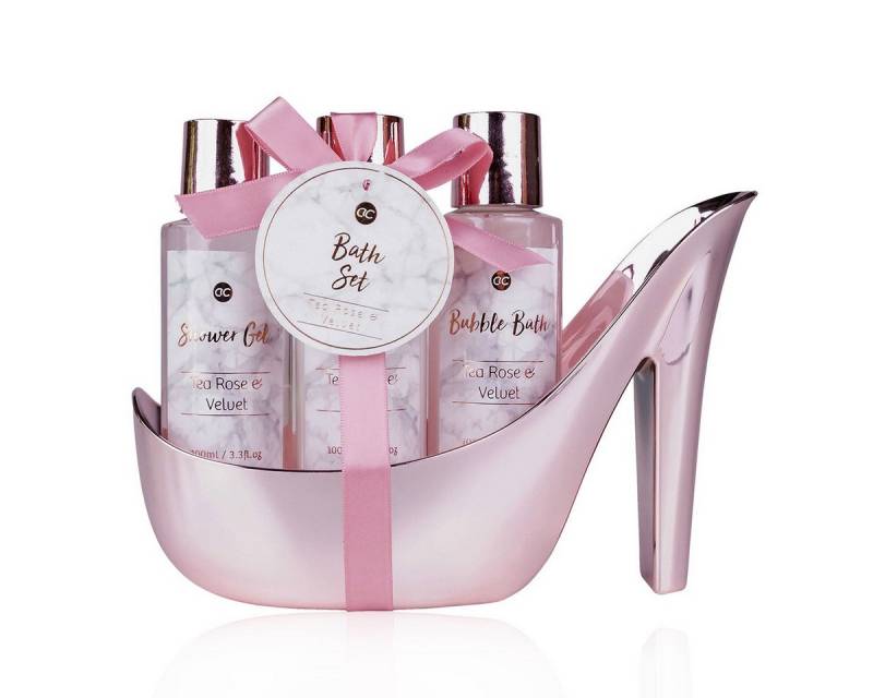 ACCENTRA Pflege-Geschenkset Marble, stilvollen Plastikschuh verpackt von ACCENTRA