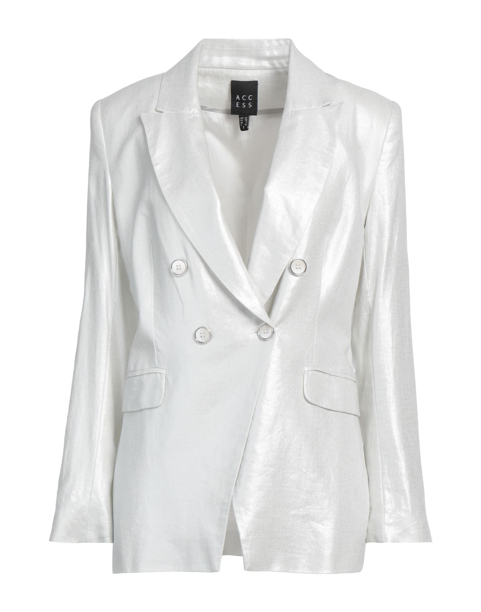 ACCESS FASHION Blazer Damen Hellgrau von ACCESS FASHION