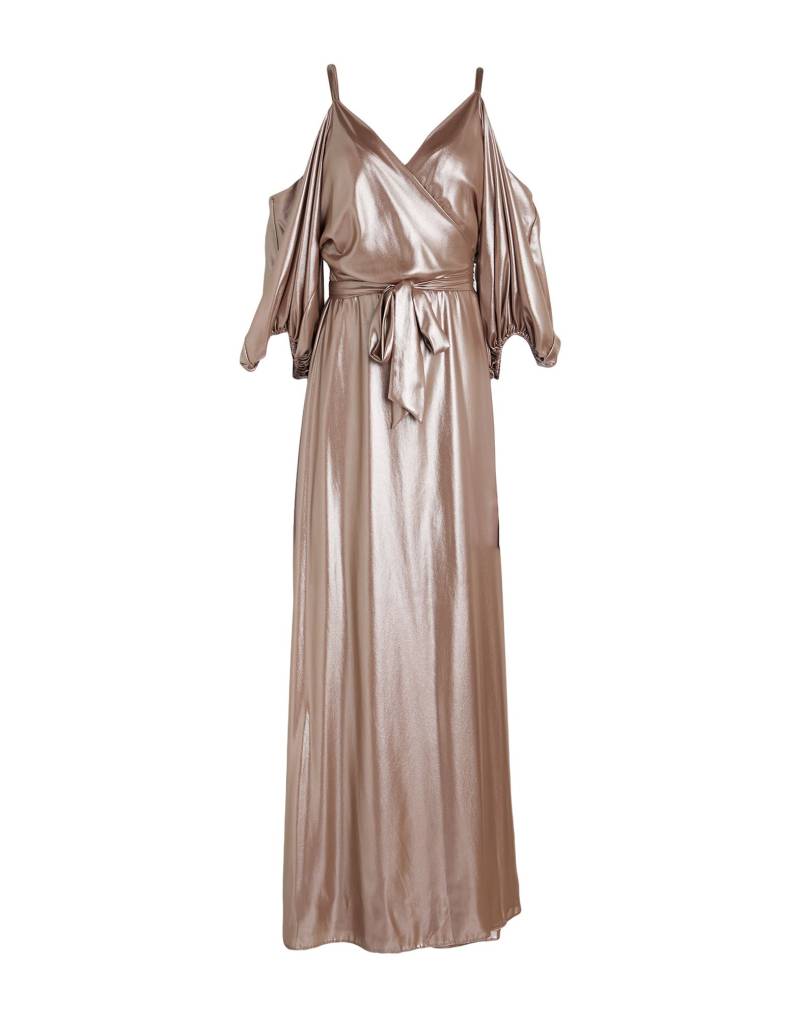 ACCESS FASHION Maxi-kleid Damen Hellbraun von ACCESS FASHION