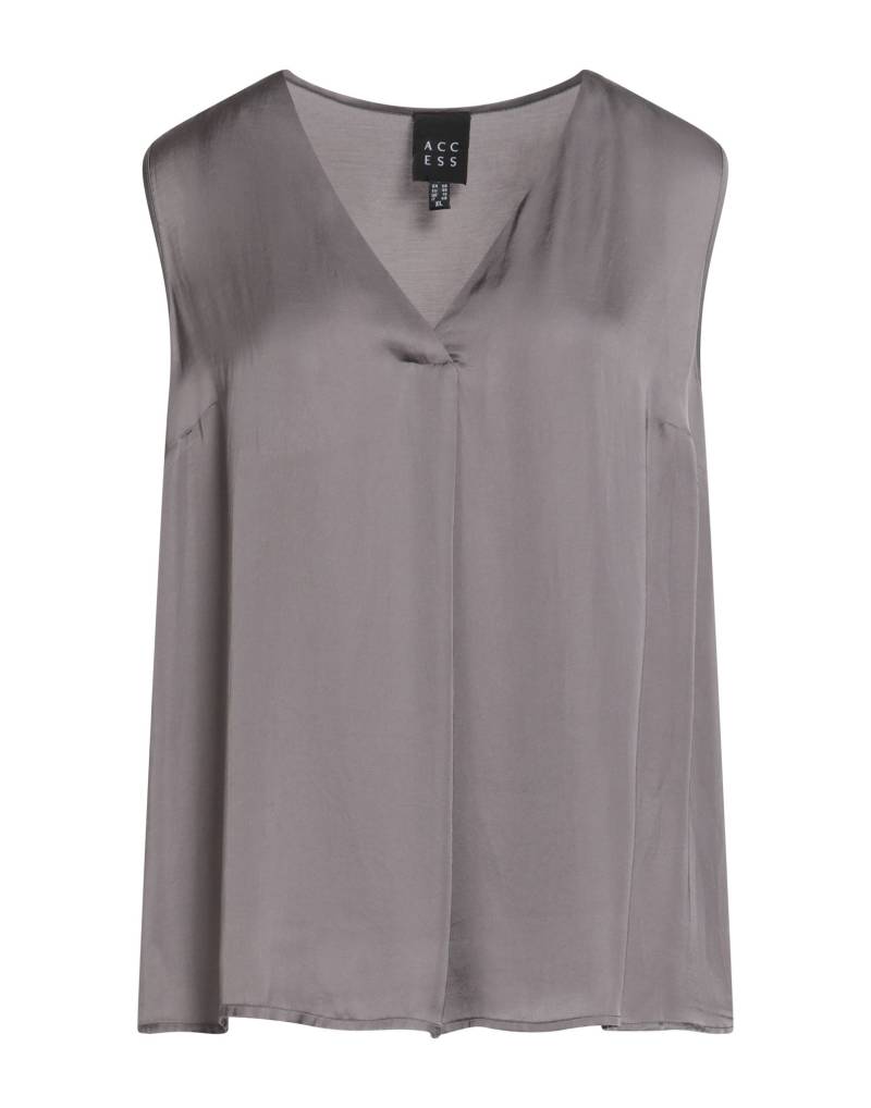 ACCESS FASHION Top Damen Grau von ACCESS FASHION