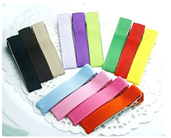 10stücke, Die Teilweise Mit Doppel-Prong-Haarklippen Beklickt Werden-Pick Your Colors-60 Verschiedene Farben von ACCSECRETUS