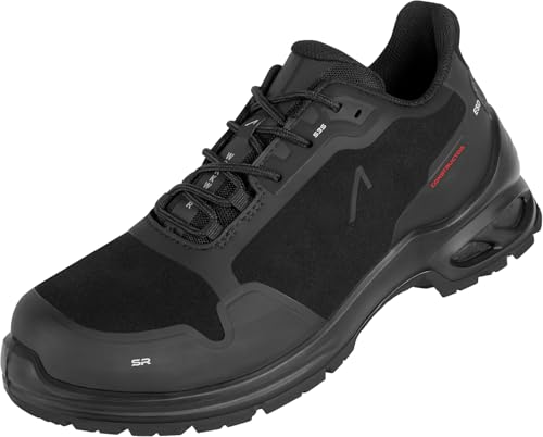 ACE Constructor S3 Arbeitsschuhe - leicht, rutschfest & wasserabweisend - Sicherheitsschuhe für Damen & Herren - Schwarz - 45 von ACE