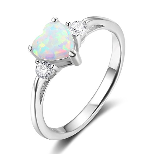 ACEFEEL JEWELRY - Sterling-Silber 925 Sterling-Silber triangle-shape White Künstlicher Opal ACEFEEL JEWELRY - Sterling-Silber 925 Sterling-Silber triangle-shape White Künstlicher Opal von ACEFEEL JEWELRY