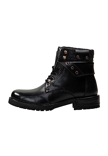 ACESELLO Herren Stiefeletten_Ankleboots, SCHWARZ, 43 EU von ACESELLO