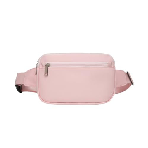 ACHBGTMQ Gürteltasche Gürteltasche Hüfttasche Crossbody Tasche Laufen Wandern Übung Gym Double Layer-rosa von ACHBGTMQ