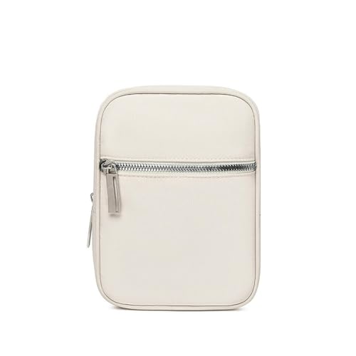 ACHBGTMQ Gürteltasche Multifunktionale Sport-Schultertasche Im Freien wasserdichte Mini-Aufbewahrungstasche Messenger-Tasche-beige von ACHBGTMQ
