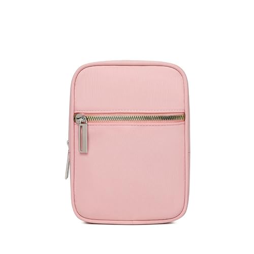 ACHBGTMQ Gürteltasche Multifunktionale Sport-Schultertasche Im Freien wasserdichte Mini-Aufbewahrungstasche Messenger-Tasche-pink von ACHBGTMQ