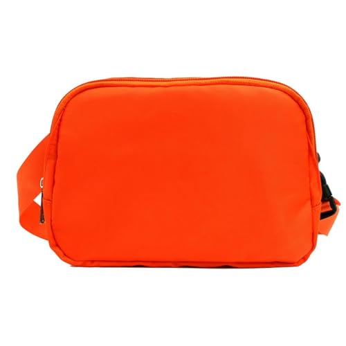 ACHBGTMQ Gürteltasche Taillenbeutel Freizeit Im Freien Im Freien Sportbeutel Crossbody-fluoreszierorange von ACHBGTMQ