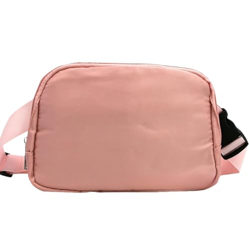 ACHBGTMQ Gürteltasche Taillenbeutel Freizeit Im Freien Im Freien Sportbeutel Crossbody-süßes Pulver von ACHBGTMQ