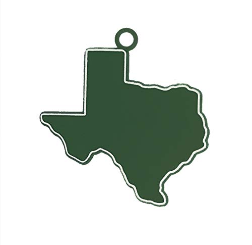 Texas-Charm, 5,1 cm, 2 Stück, Jäger/Weiß Texas-Charm, 5,1 cm, 2 Stück, Jäger/Weiß von ACI PARTY AND SPIRIT ACCESSORIES