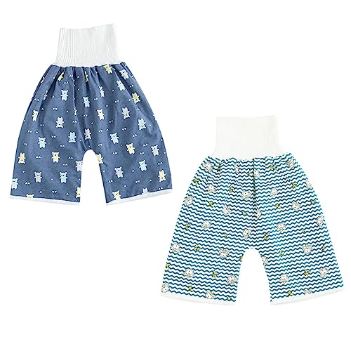 ACMEDE 2 Stück Baby Trainingshose Sleepy Windelhose Polster Cotton Potty Underwear Windelunterwäsche Baby Windelrockshorts Trainingswindelhose Lernhose (as3, Age, 4_Years, 8_Years, Regular, still 2) ACMEDE 2 Stück Baby Trainingshose Sleepy Windelhose Polster Cotton Potty Underwear Windelunterwäsche Baby Windelrockshorts Trainingswindelhose Lernhose (as3, Age, 4_Years, 8_Years, Regular, still 2) von ACMEDE