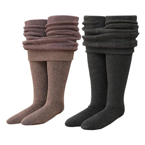 ACMEDE 2er pack Baby Mädchen Thermo Strumpfhose Kinder Winter Warm Fleece Gefütterte Strumpfhosen Gr.92/98/104/116/120/134/146 Ballettstrumpfhose Baby Winter Warm Leggings Strumpfhosen Mädchen von ACMEDE
